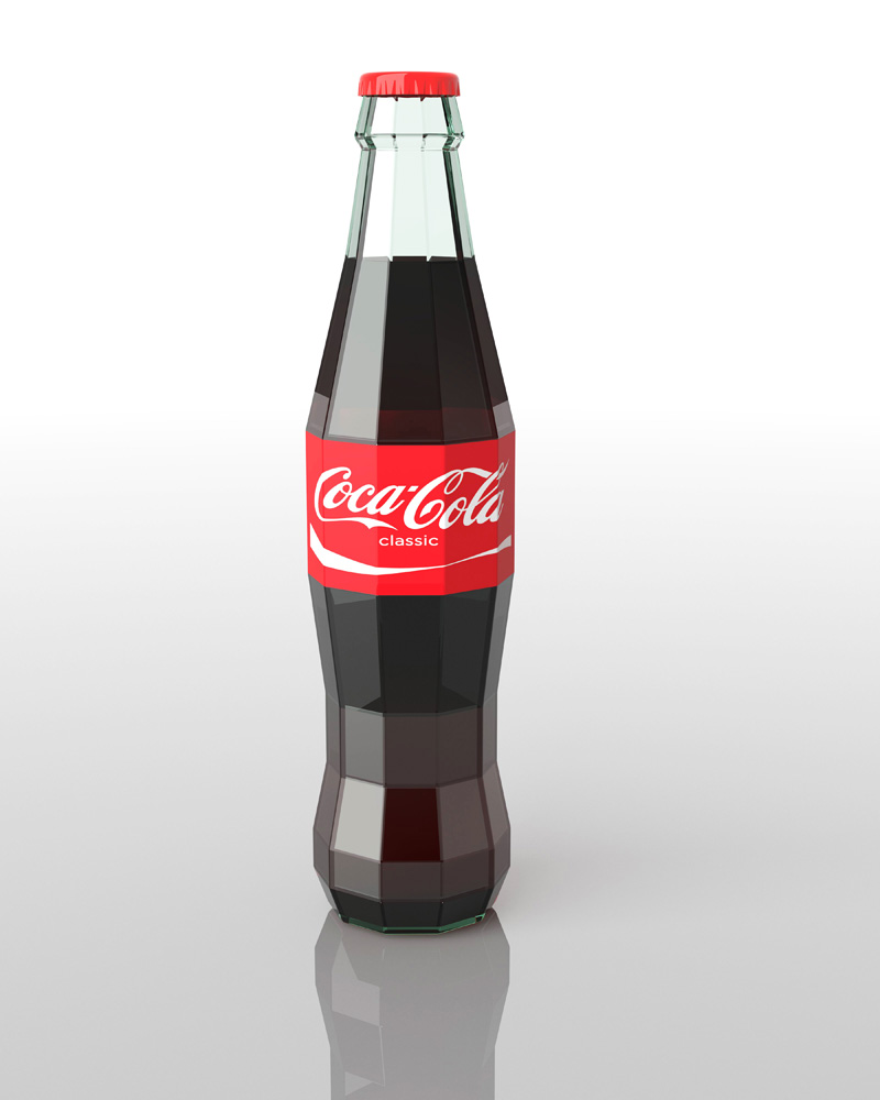 coca-cola-design-géométrique