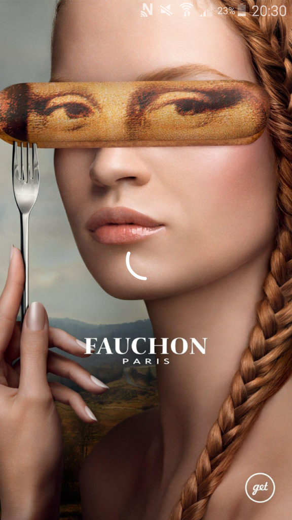 L'application mobile Fauchon