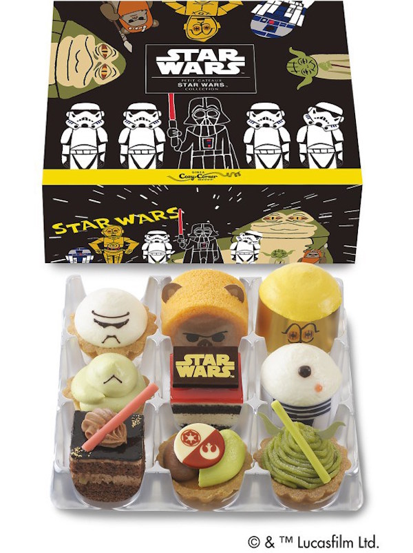 Des gâteaux en hommage à Star Wars