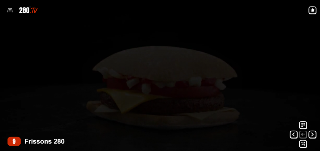 McDonald's, le burger sur la chaîne FRISSON