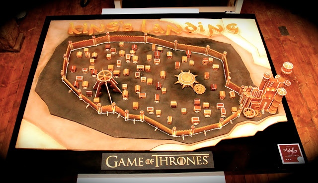 Game of Thrones en gâteau de pain d'épice