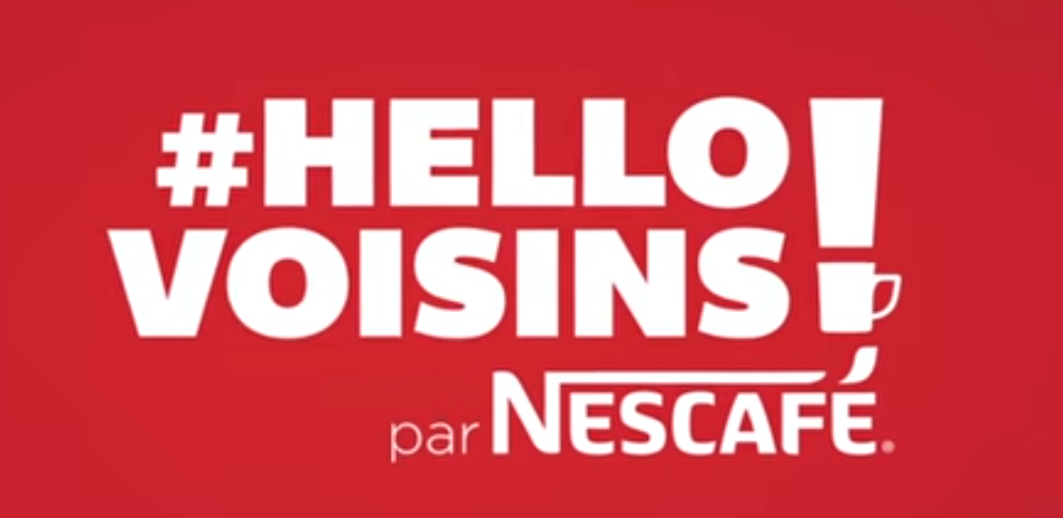 HelloVoisins par Nescafé