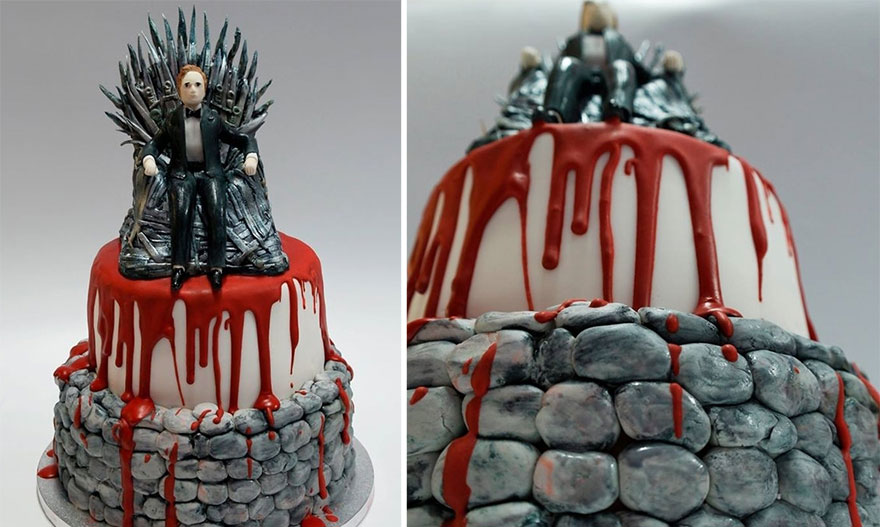 Un gâteau Game of Thrones