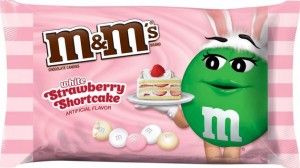M&M's fraise chocolat blanc