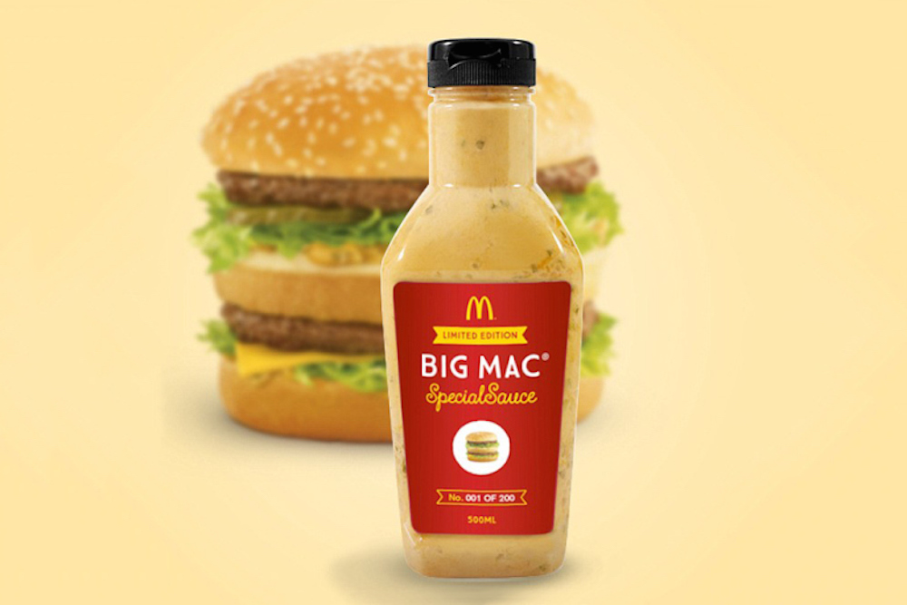 La sauce Big Mac au McDonald's
