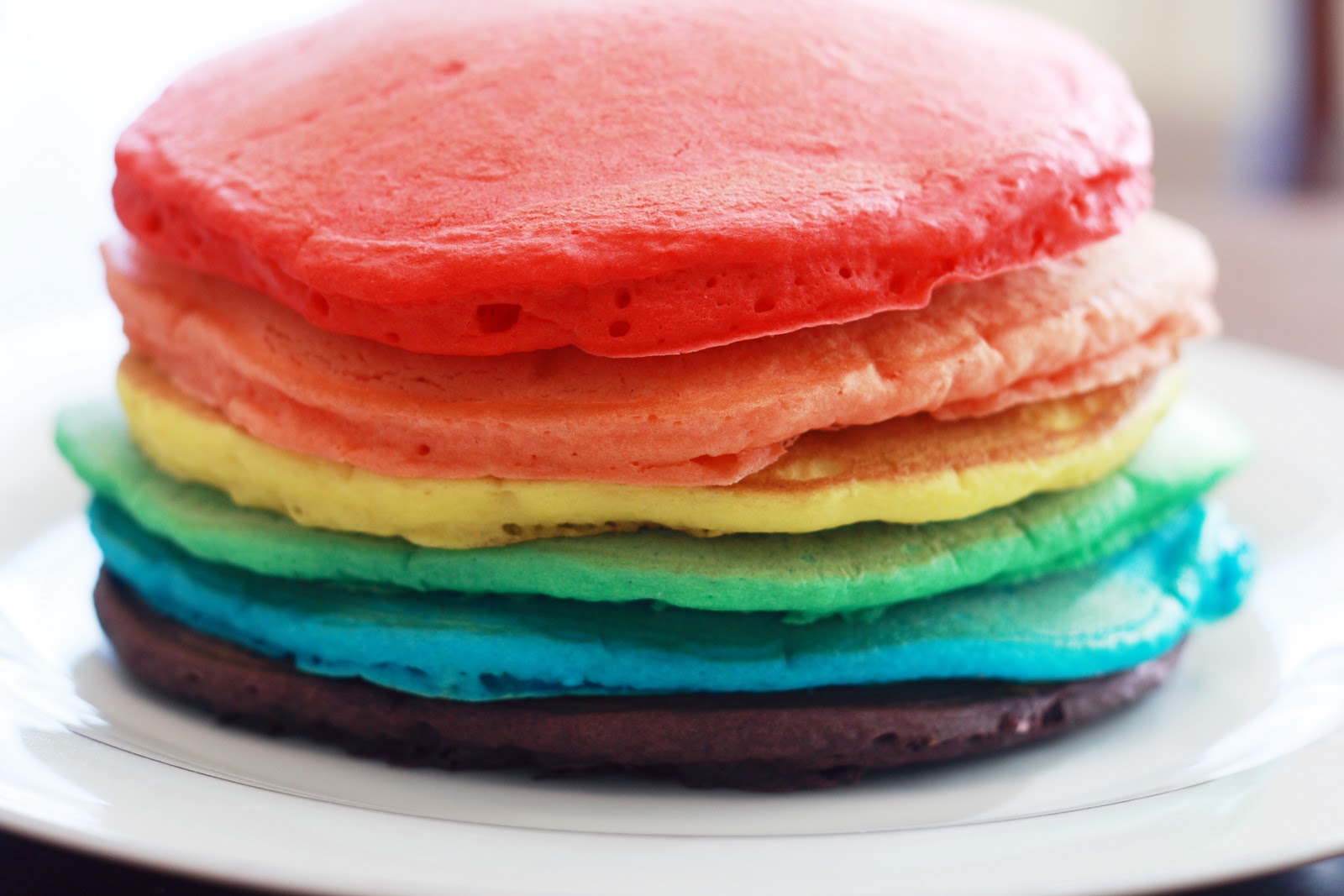 rainbow-pancakes