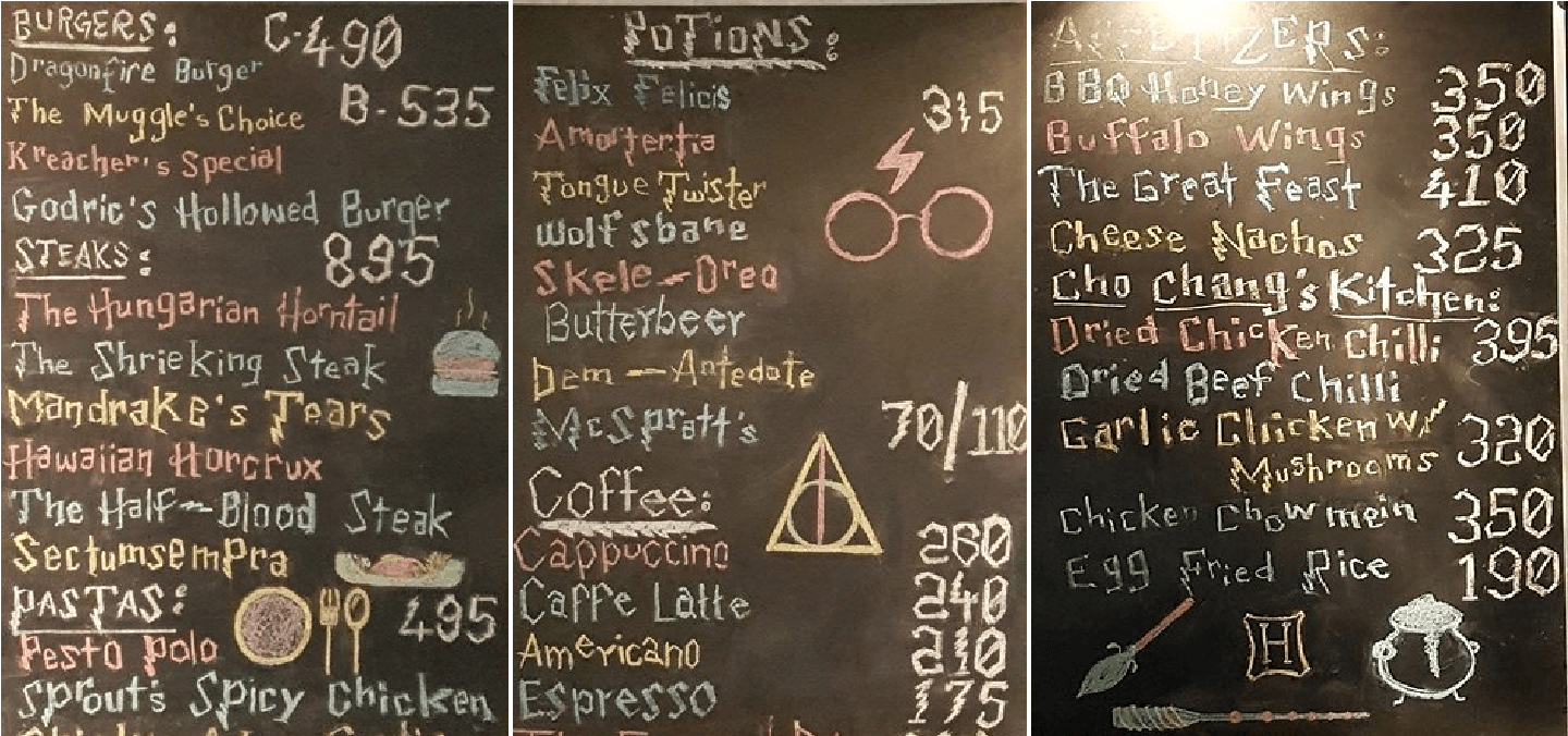 hogwarts-cafe-menu
