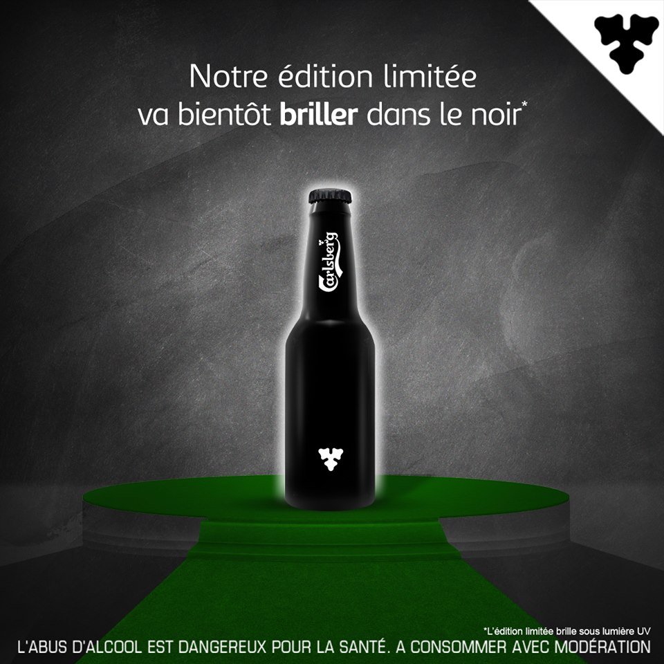 Le Carlsberg Night Bottle