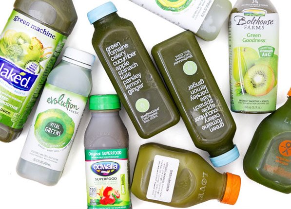 Les jus verts - Trouvés sur PureWow