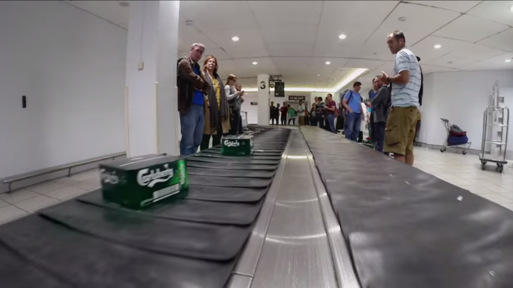 Carlsberg, opération en aéroport