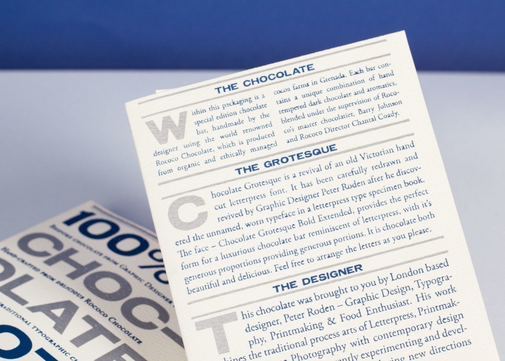 CV en chocolat