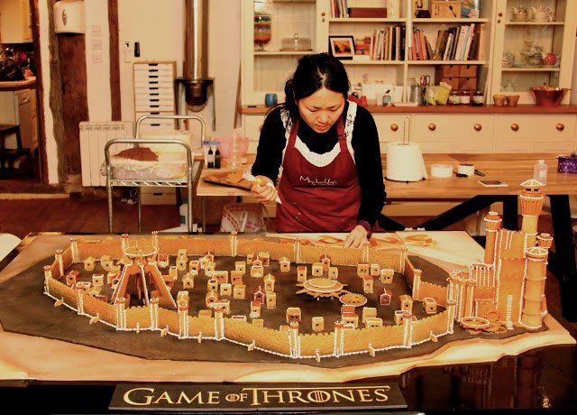 Game of Thrones en gâteau de pain d'épice