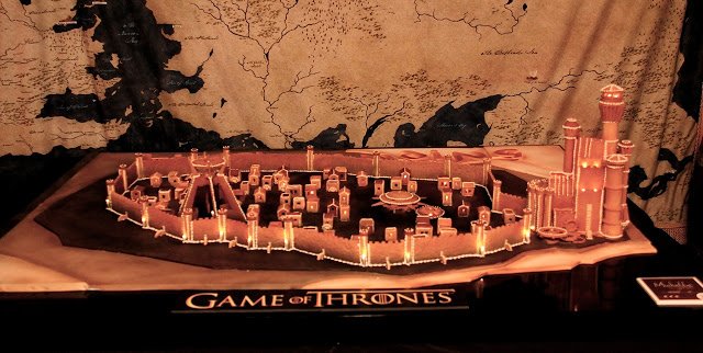 Game of Thrones en gâteau de pain d'épice