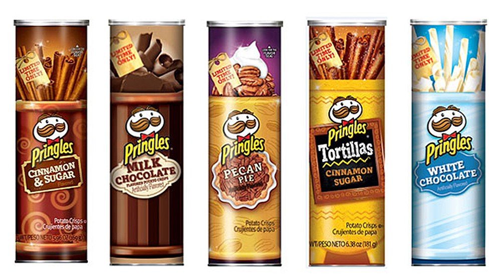 Des Pringles au goût sucré !