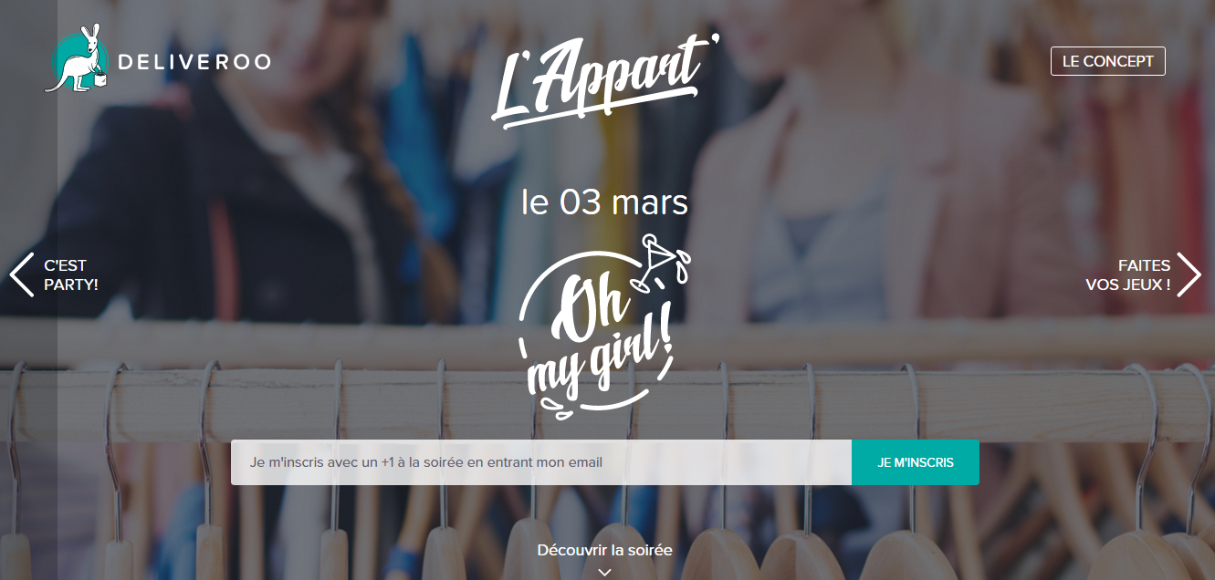 L'Appart Deliveroo