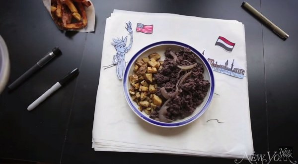 L'histoire du burger