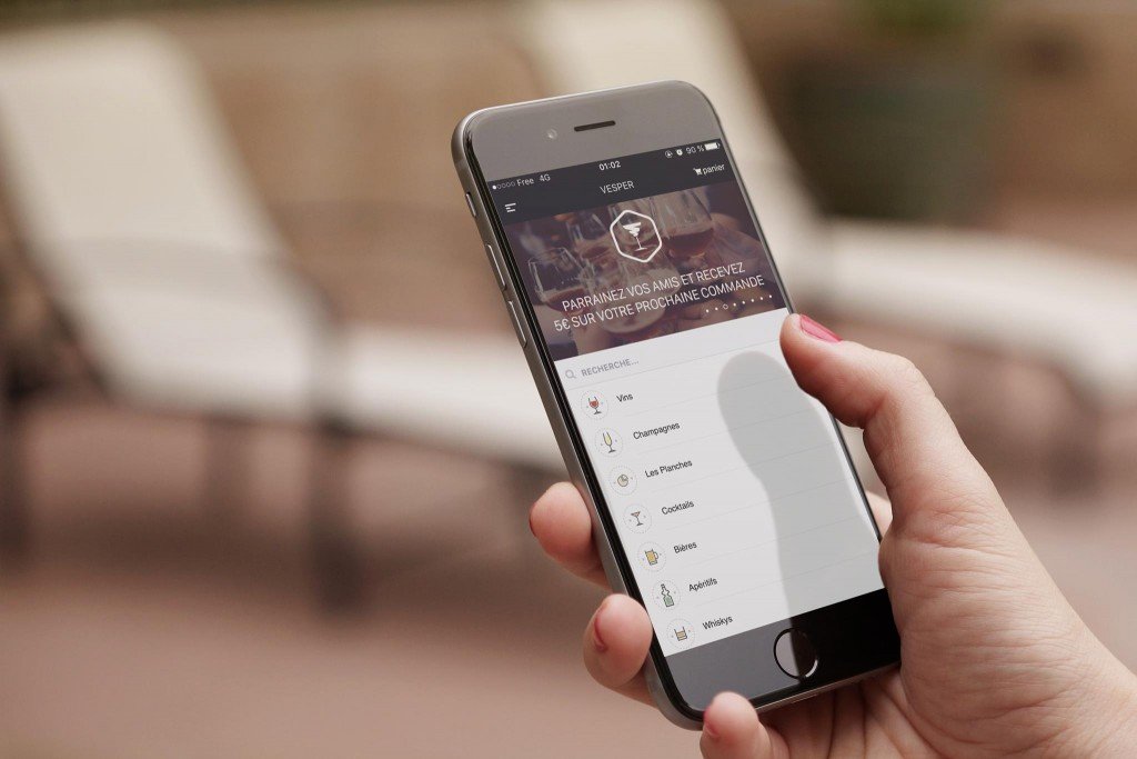 Une application pour un apéro à la demande avec Vesper