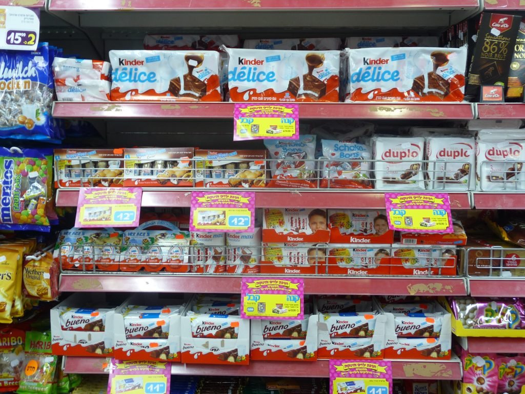 Les ventes de Kinder